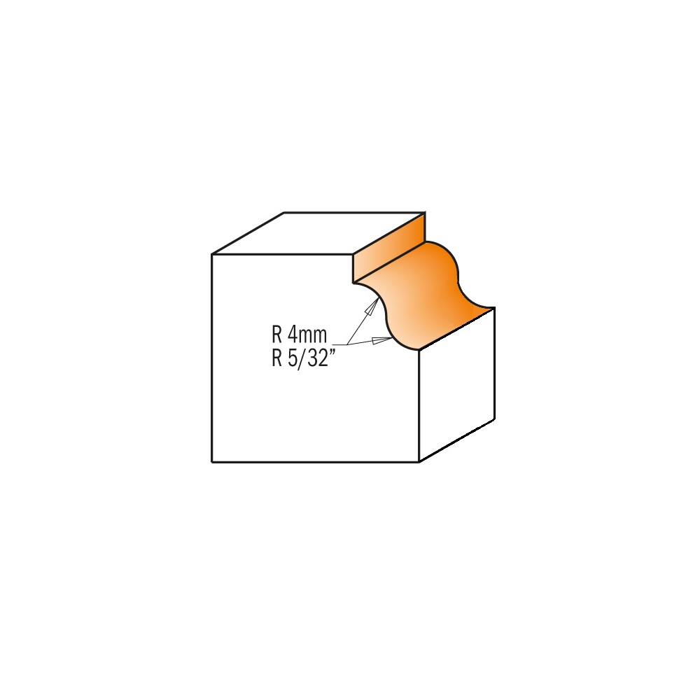 Fresa para Moldura HW Ø28,7x4mm - marca CMT - Cód. 740.270.11